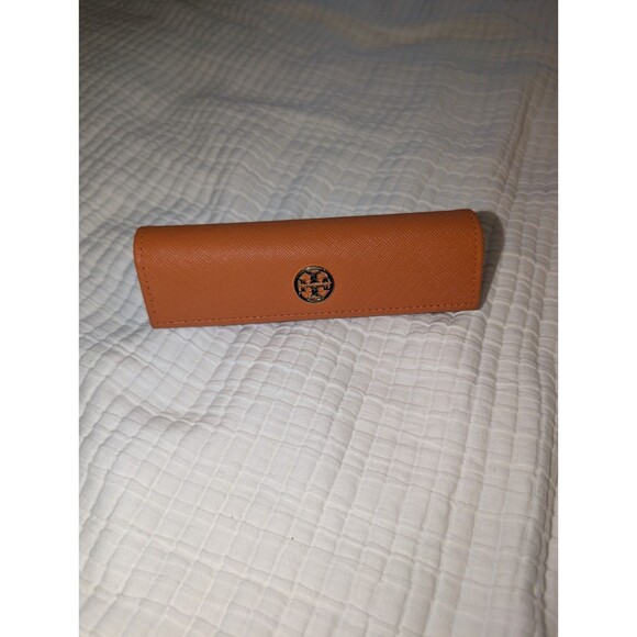 Tory Burch Accessories - Tory Burch Authentic Eyeglasses Case Sunglasses Slim Magnetic Case Logo Orange
